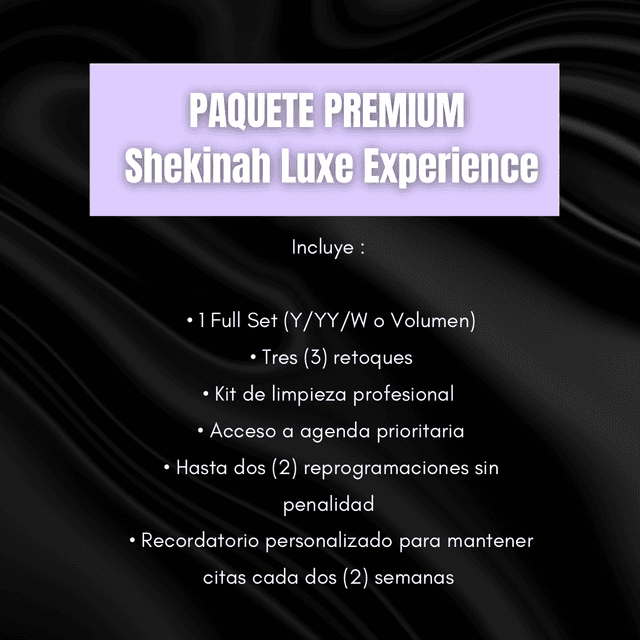 Paquete Premium Volume at Shekinah Studio PR in Carolina, PR