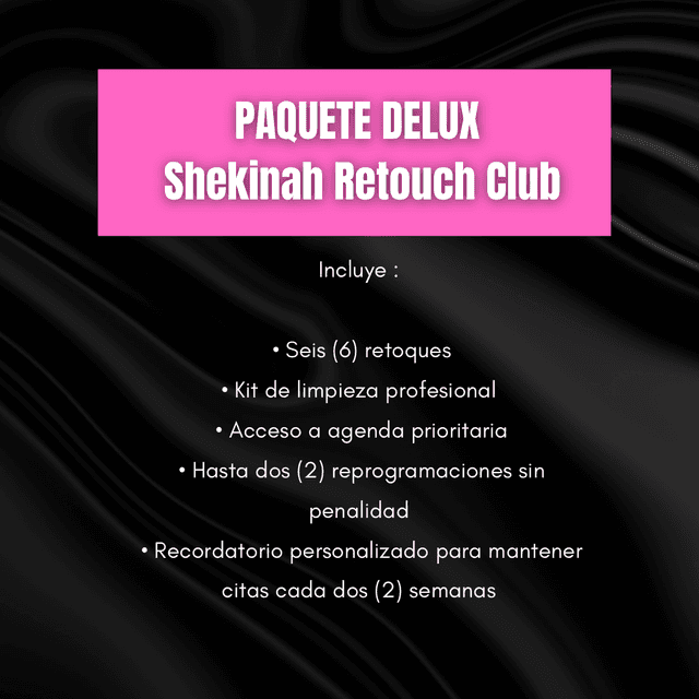 Paquete Delux Y/W at Shekinah Studio PR in Carolina, PR